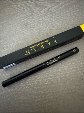 F.A.R.A.H black Liquid Eyeliner. Black velvet
